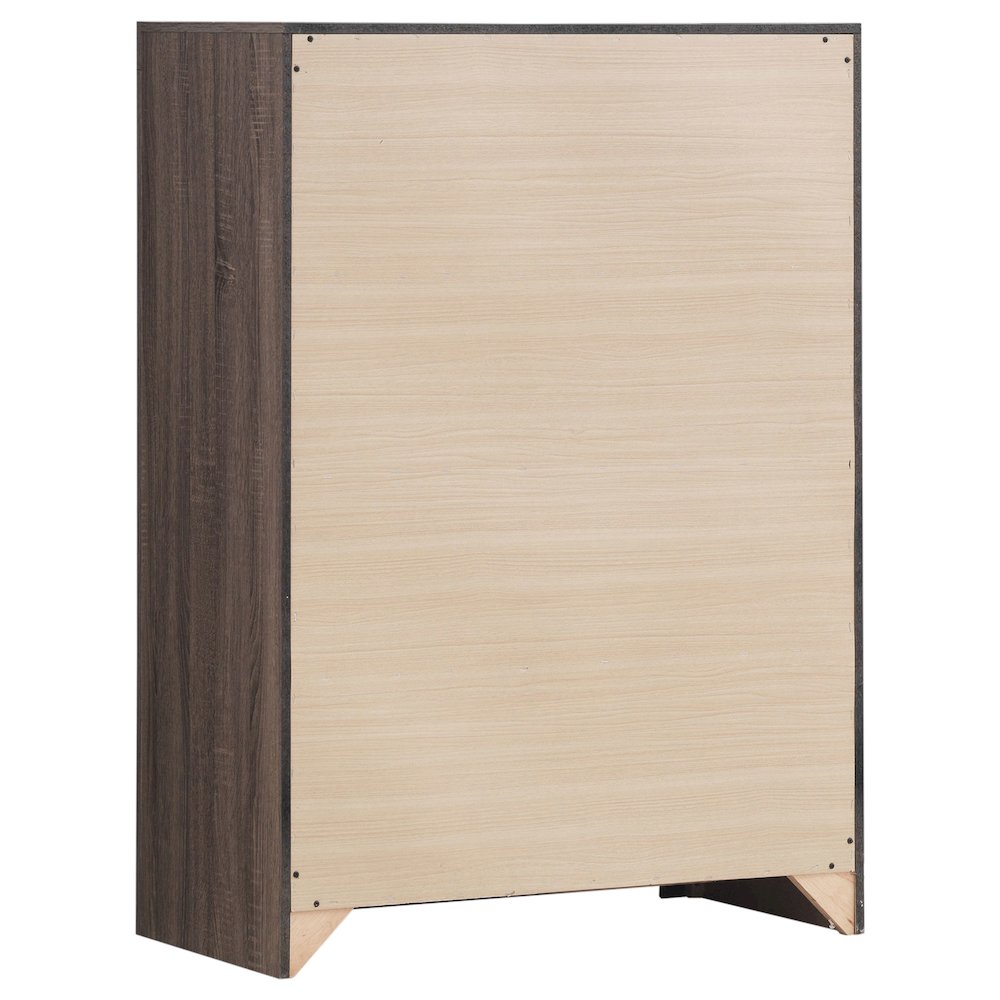 Brantford 4-drawer Bedroom Chest Barrel Oak. Picture 6