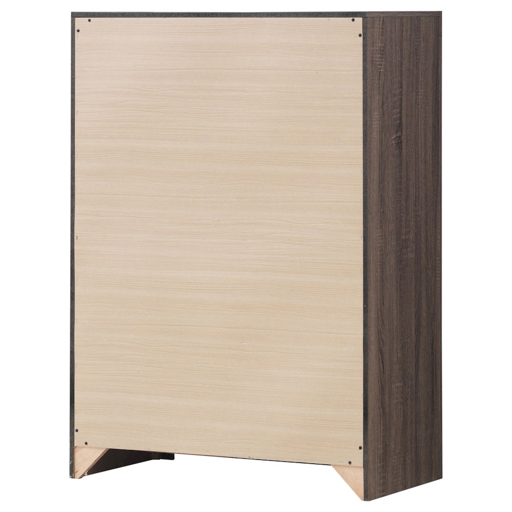 Brantford 4-drawer Bedroom Chest Barrel Oak. Picture 8