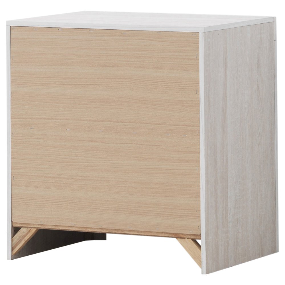 Brantford 2-drawer Nightstand Coastal White. Picture 8