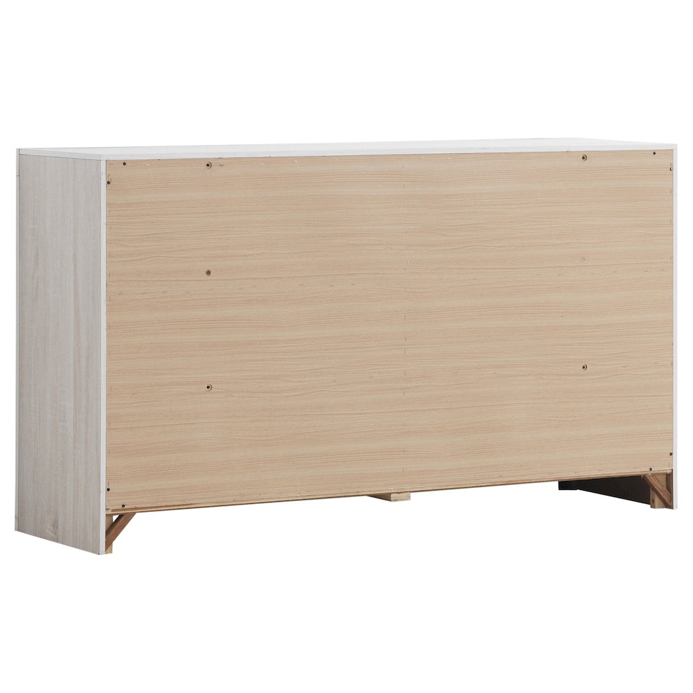 Brantford 6-drawer Dresser Coastal White. Picture 6