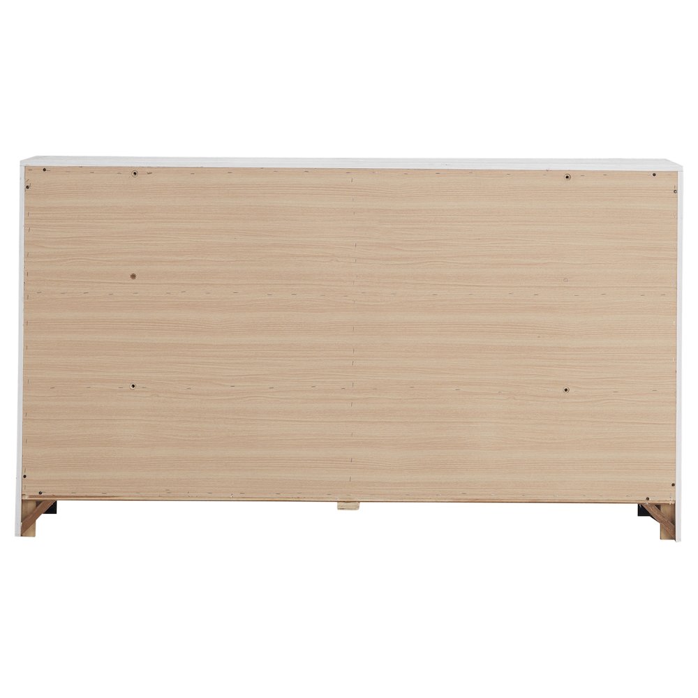 Brantford 6-drawer Dresser Coastal White. Picture 7