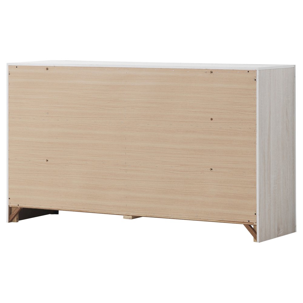 Brantford 6-drawer Dresser Coastal White. Picture 8