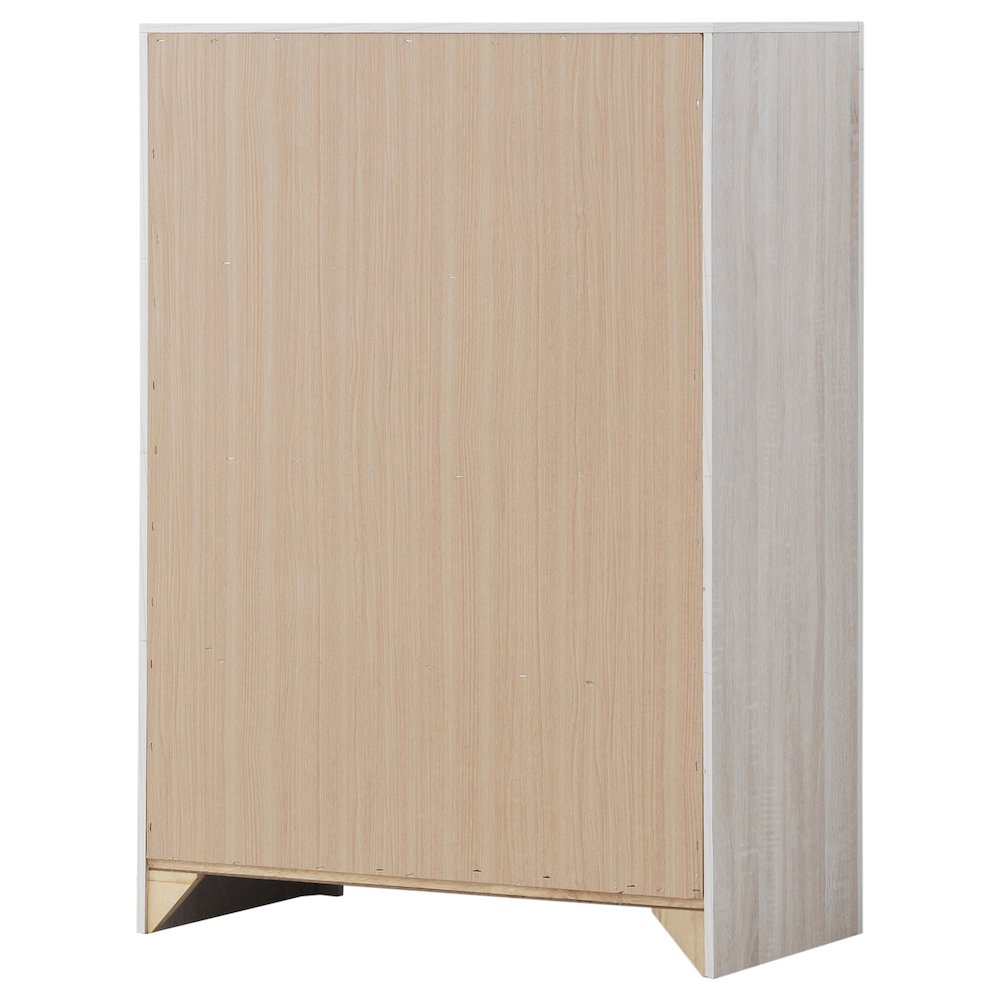 Brantford 4-drawer Bedroom Chest Coastal White. Picture 8
