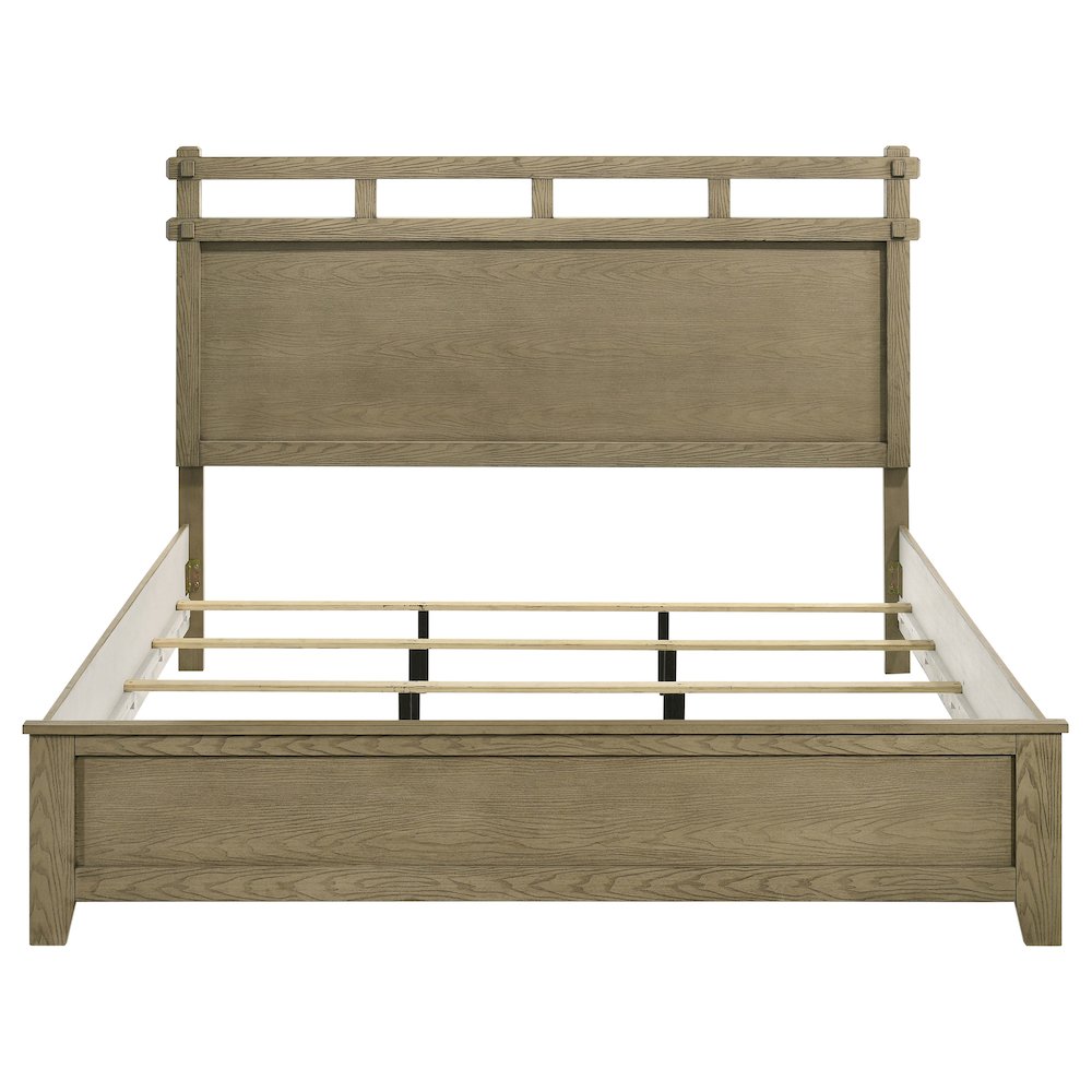 Hazlewood 59-inch Eastern King Panel Bed Vineyard Oak. Picture 4