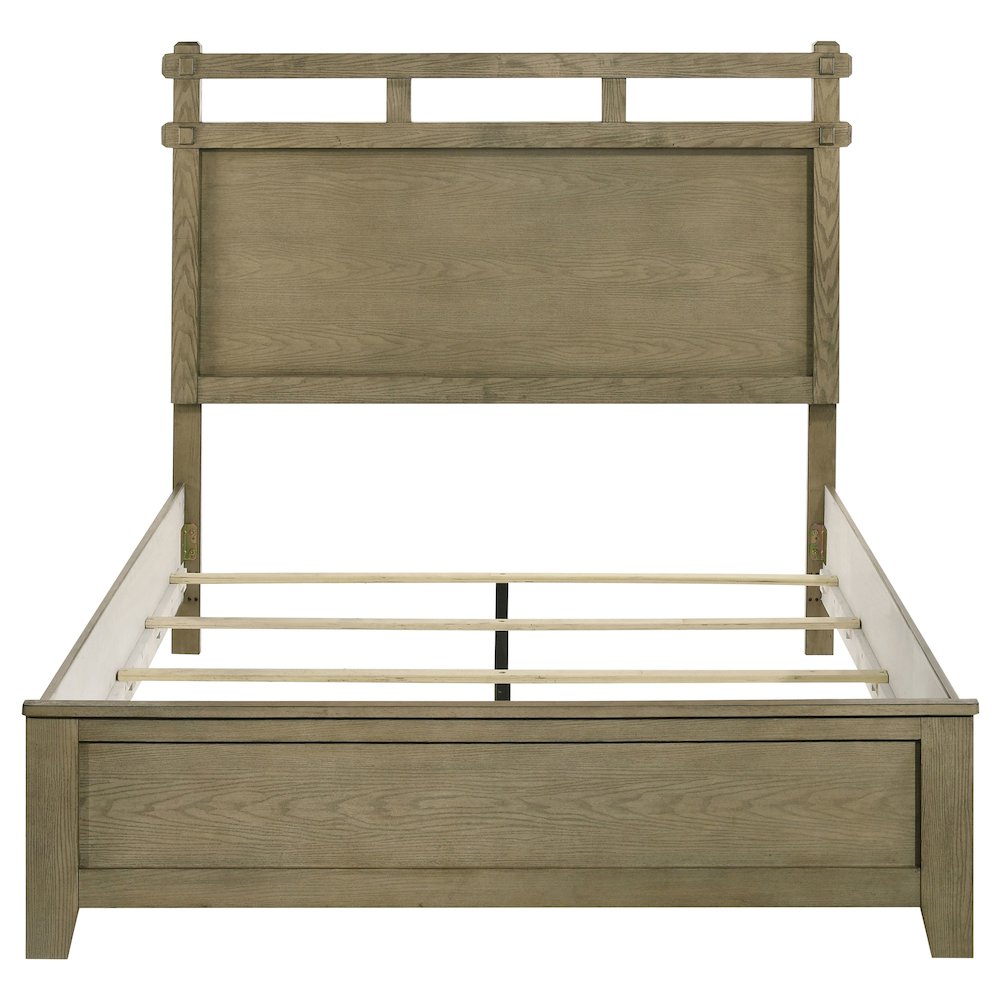 Hazlewood 59-inch Queen Panel Bed Vineyard Oak. Picture 4
