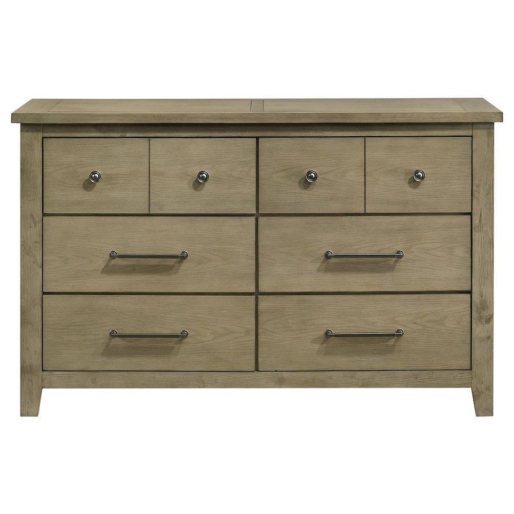 Hazlewood 6-drawer Bedroom Dresser Cabinet Vineyard Oak. Picture 3