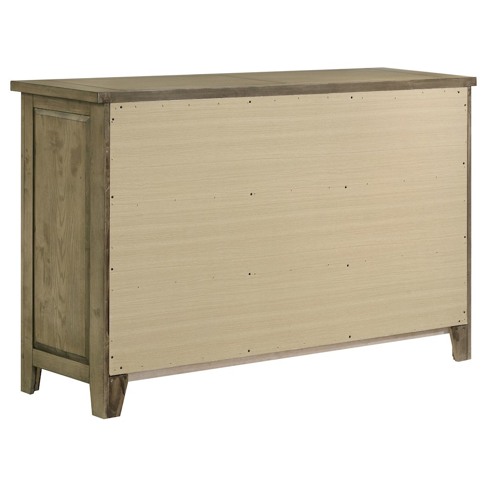 Hazlewood 6-drawer Bedroom Dresser Cabinet Vineyard Oak. Picture 6