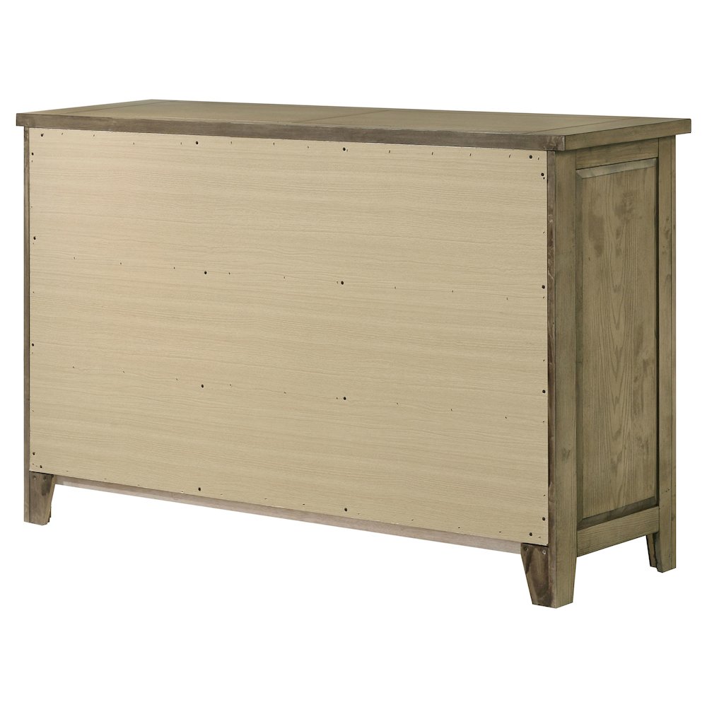 Hazlewood 6-drawer Bedroom Dresser Cabinet Vineyard Oak. Picture 8