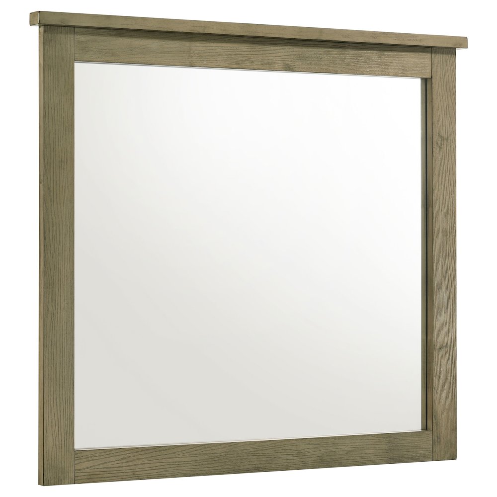 Hazlewood Dresser Mirror Vineyard Oak. Picture 1