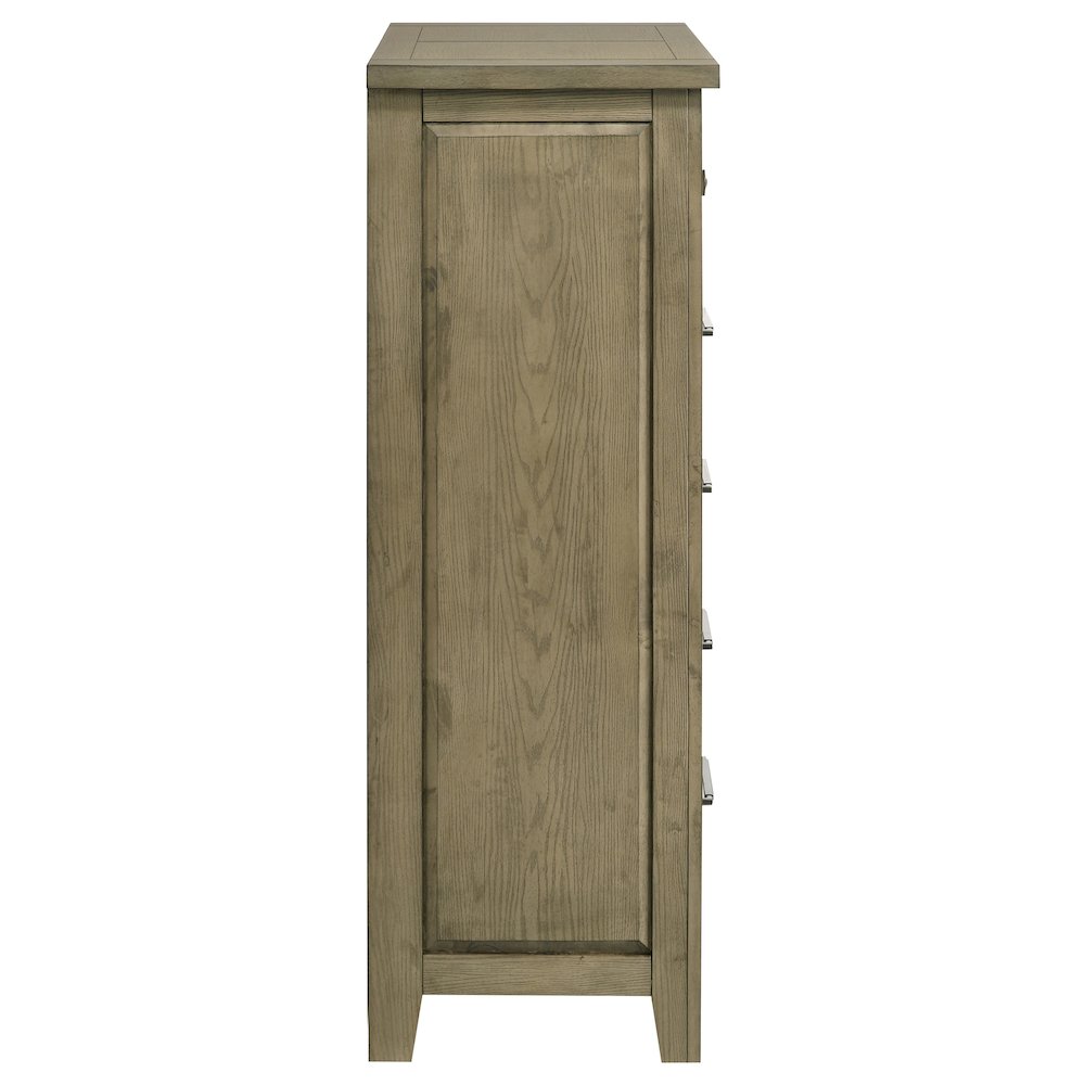 Hazlewood 5-drawer Bedroom Chest of Drawers Vineyard Oak. Picture 9