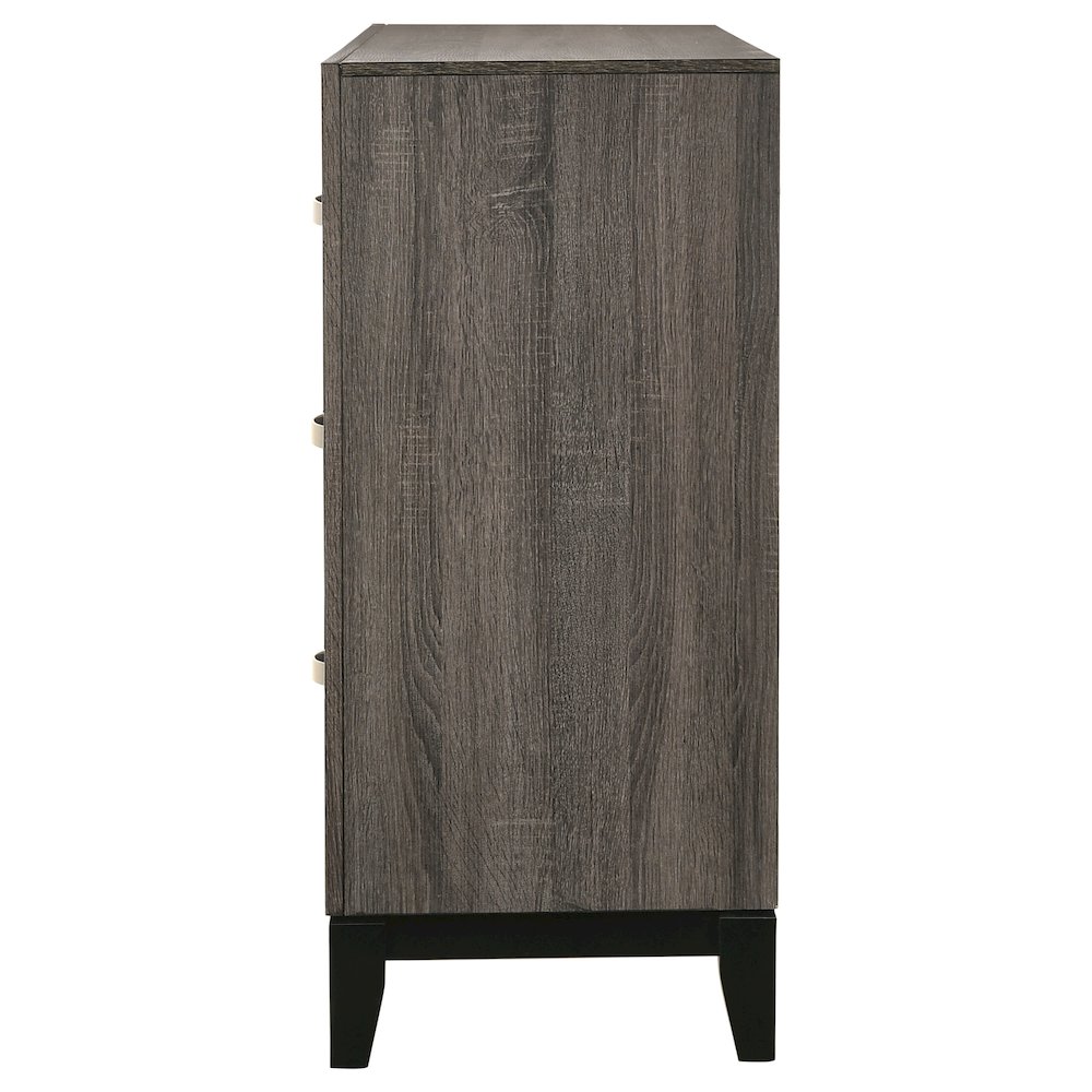 Watson 6-drawer Dresser Grey Oak. Picture 5