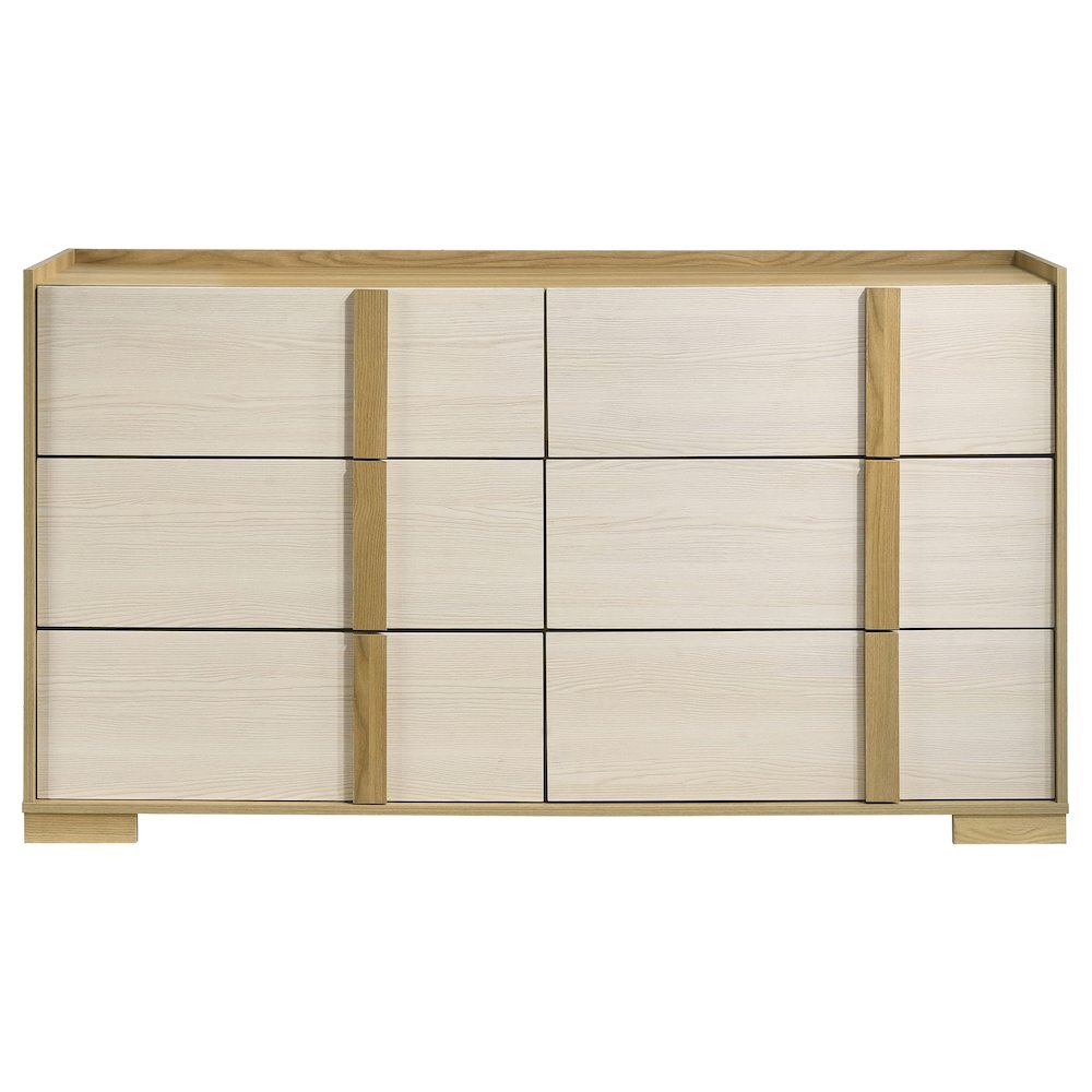 Hyland 6-drawer Dresser Natural. Picture 3