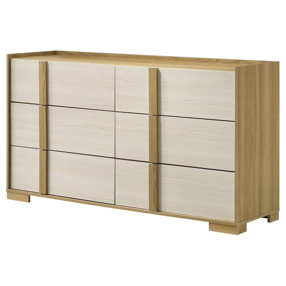 Hyland 6-drawer Dresser Natural. Picture 4