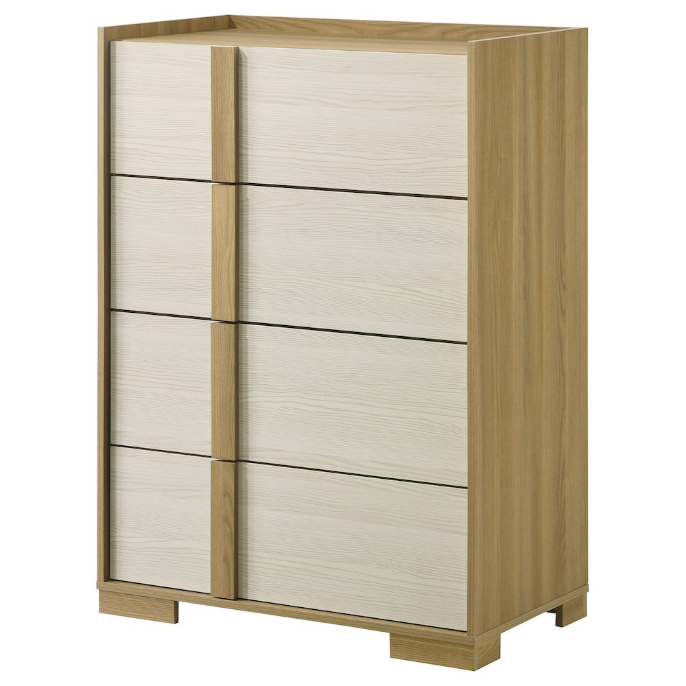 Hyland 4-drawer Chest of Drawers Natural. Picture 4