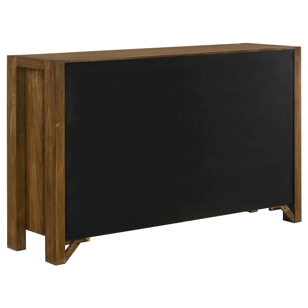 Adderley 8-drawer Bedroom Dresser Cabinet Warm Brown. Picture 5