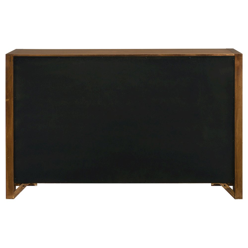 Adderley 8-drawer Bedroom Dresser Cabinet Warm Brown. Picture 6