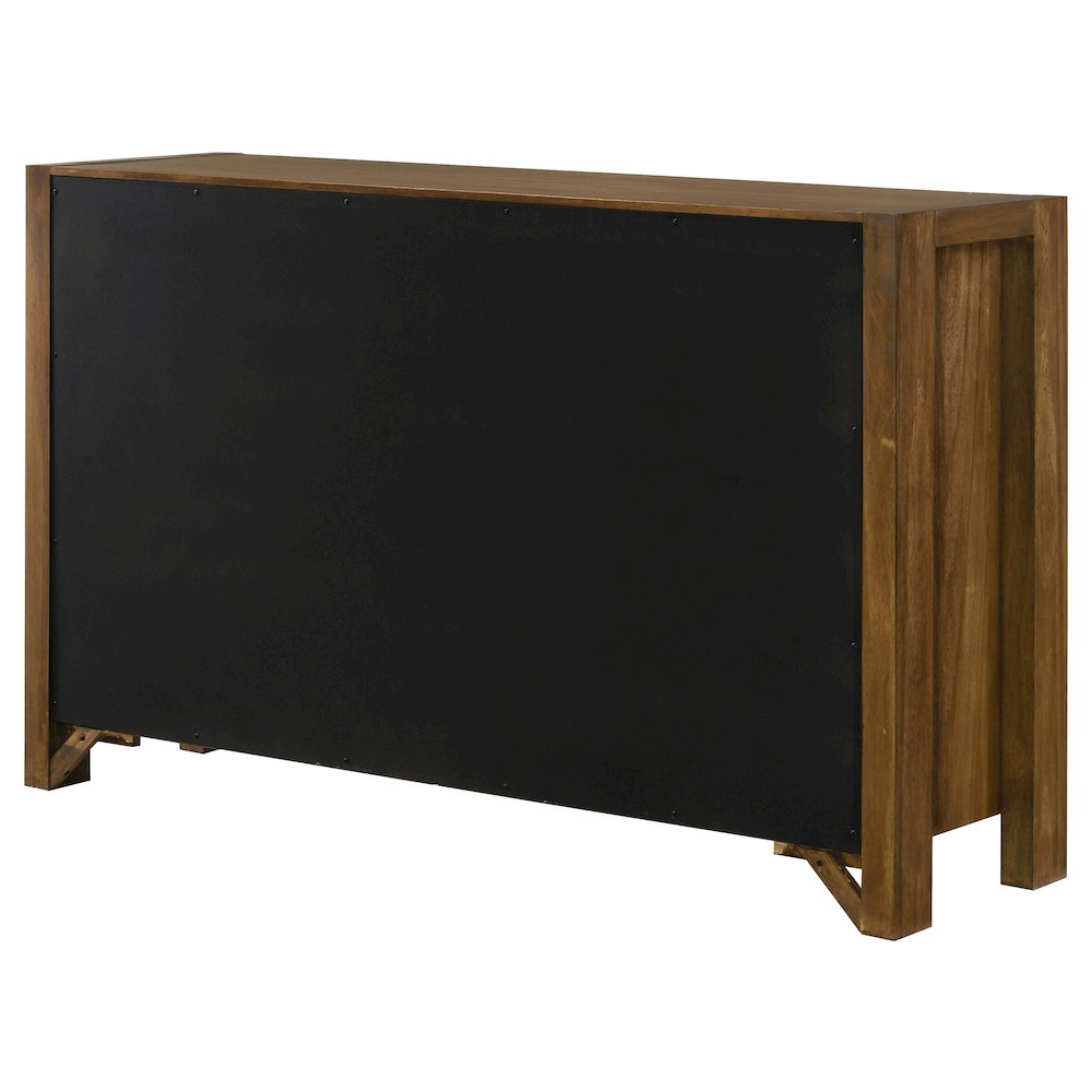 Adderley 8-drawer Bedroom Dresser Cabinet Warm Brown. Picture 7