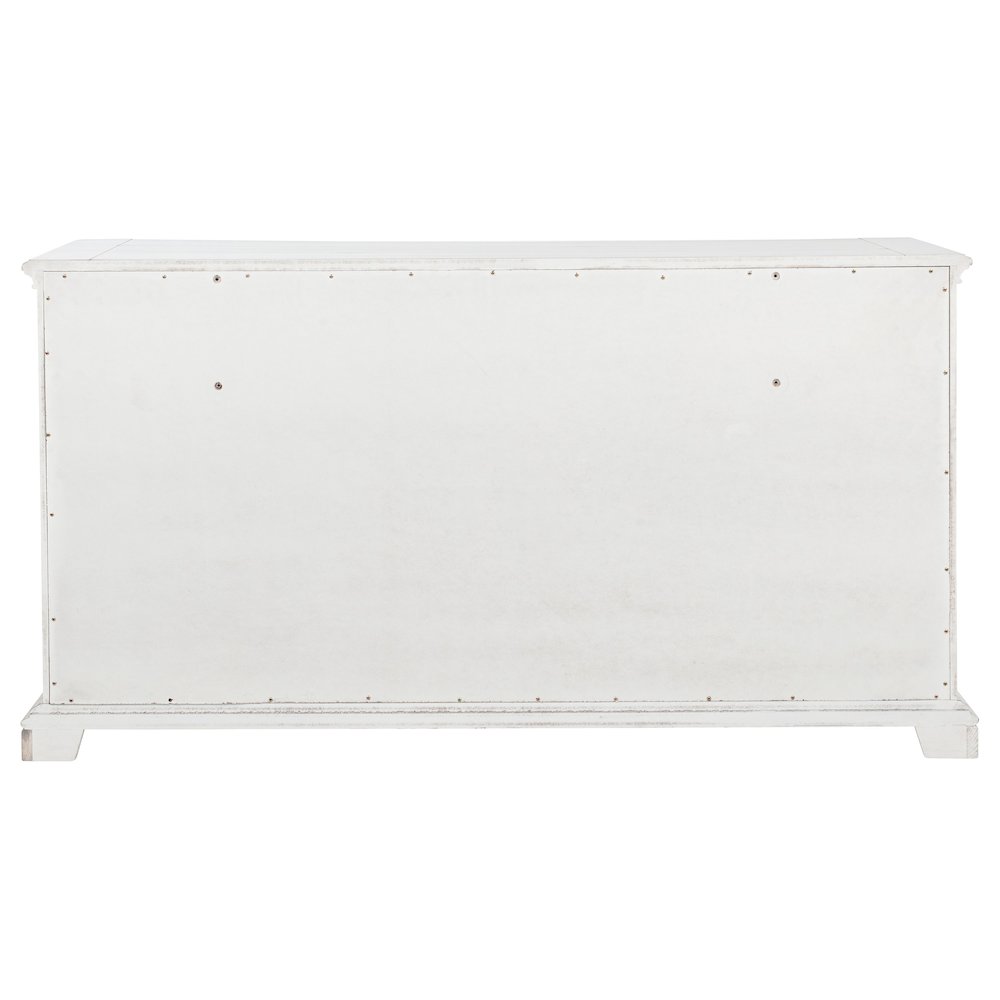 McKinney 6-drawer Bedroom Dresser Cabinet Vintage White. Picture 7