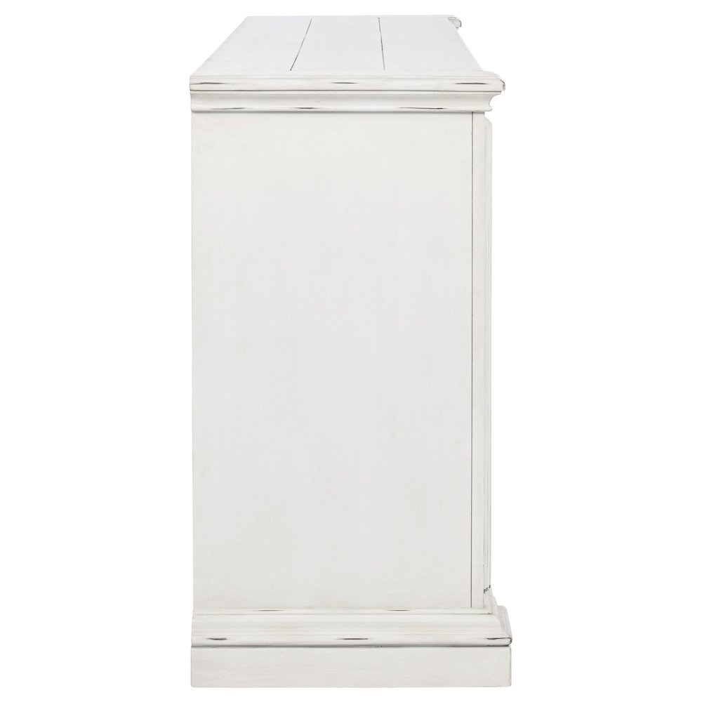 McKinney 6-drawer Bedroom Dresser Cabinet Vintage White. Picture 9