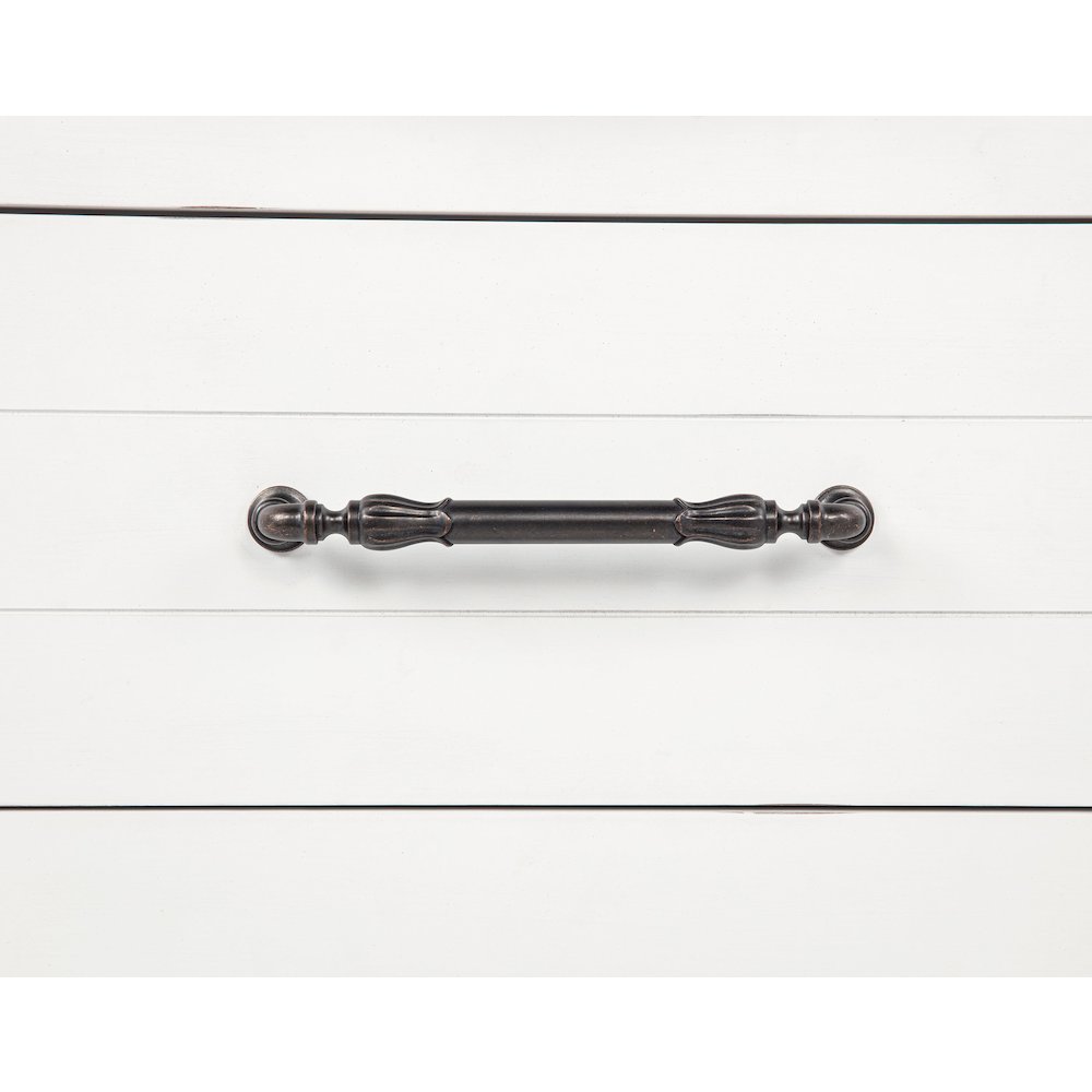 McKinney 6-drawer Bedroom Dresser Cabinet Vintage White. Picture 12