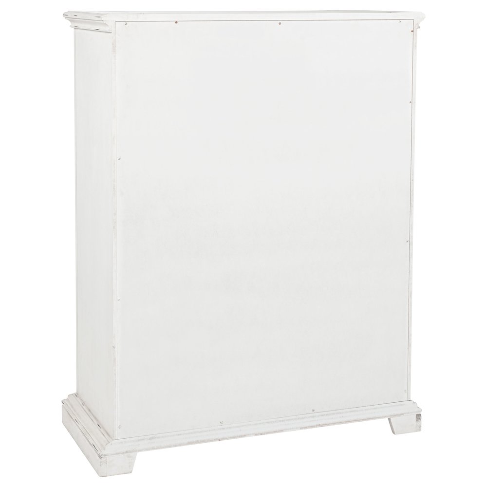 McKinney 5-drawer Bedroom Chest of Drawers Vintage White. Picture 6