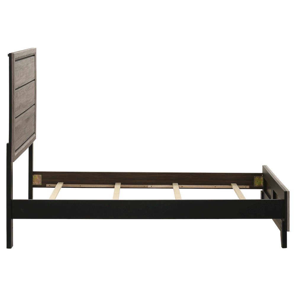 Watson Wood Twin Panel Bed Light Taupe. Picture 6