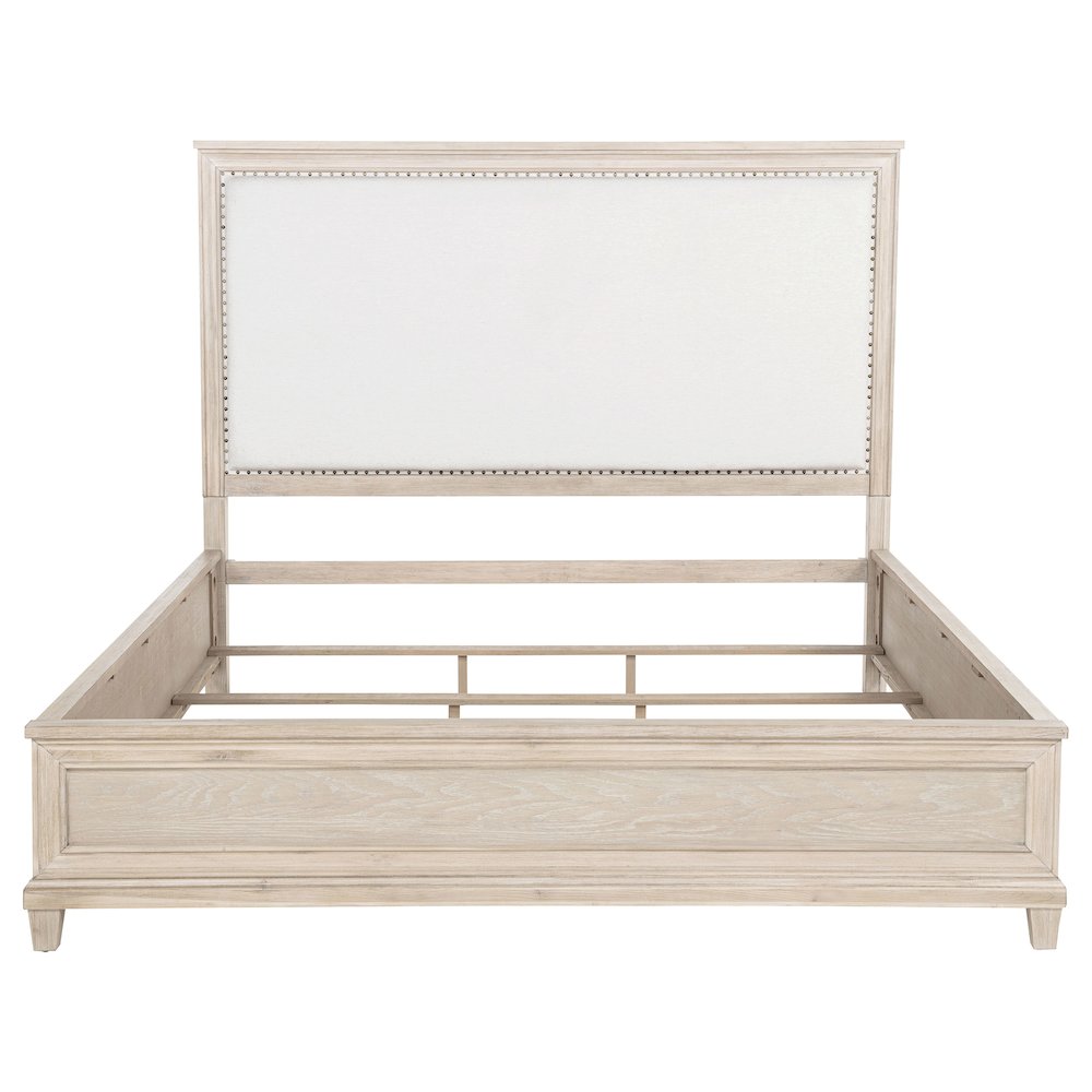 Pembroke 66-inch Eastern King Panel Bed Washed Oak. Picture 4