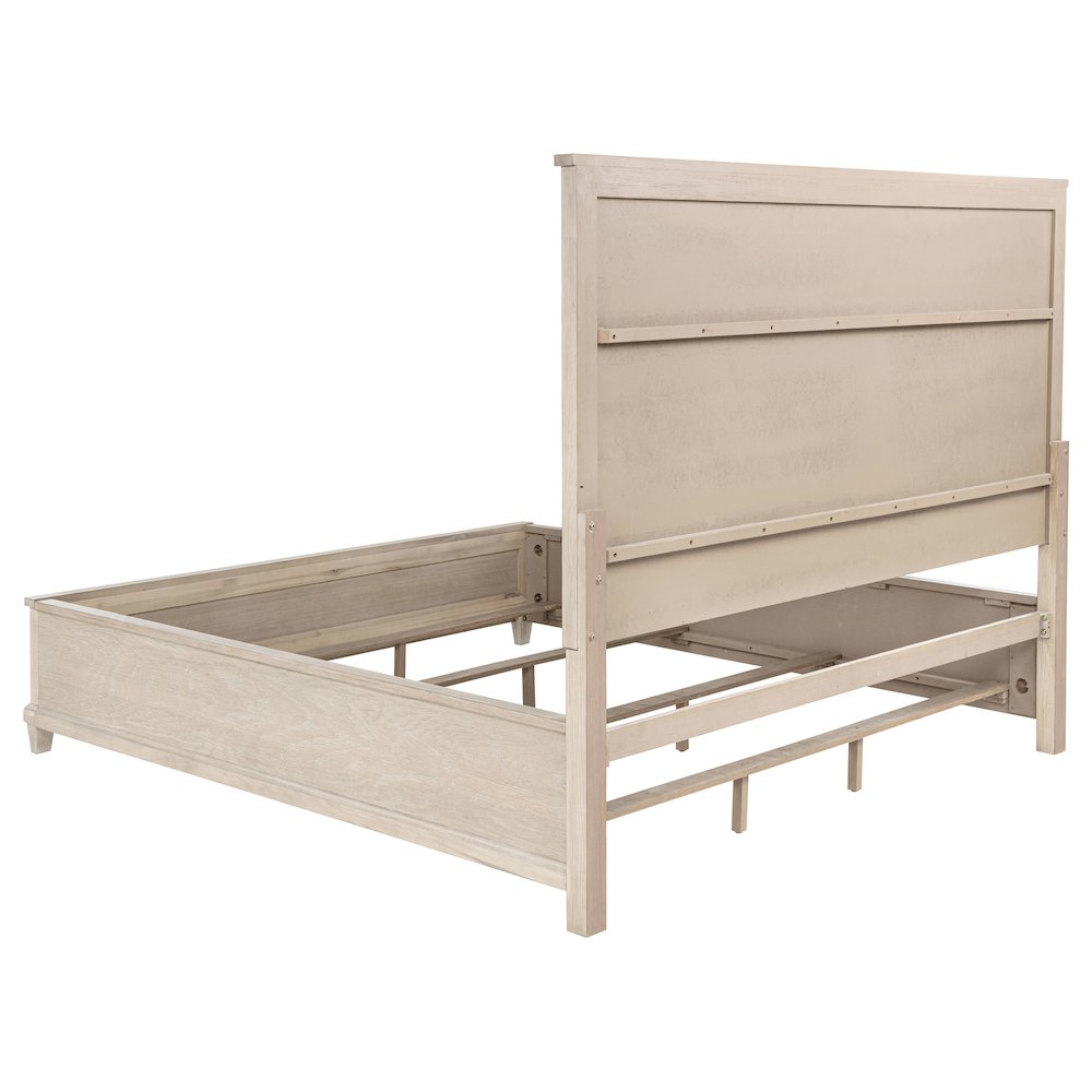 Pembroke 66-inch California King Panel Bed Washed Oak. Picture 5