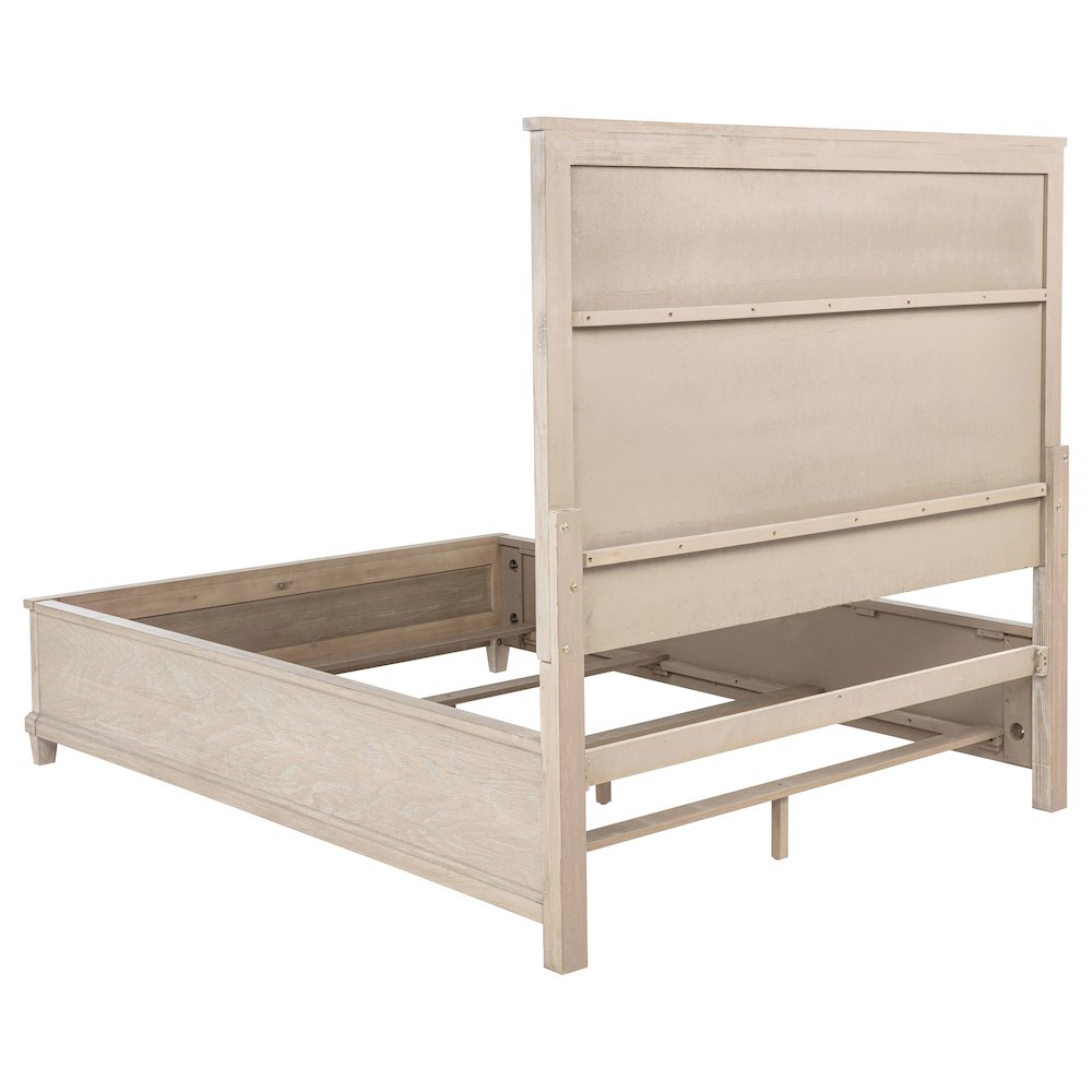 Pembroke 66-inch Queen Panel Bed Washed Oak. Picture 4