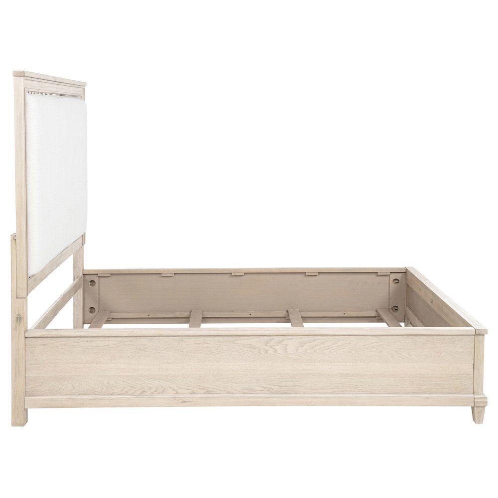 Pembroke 66-inch Queen Panel Bed Washed Oak. Picture 5