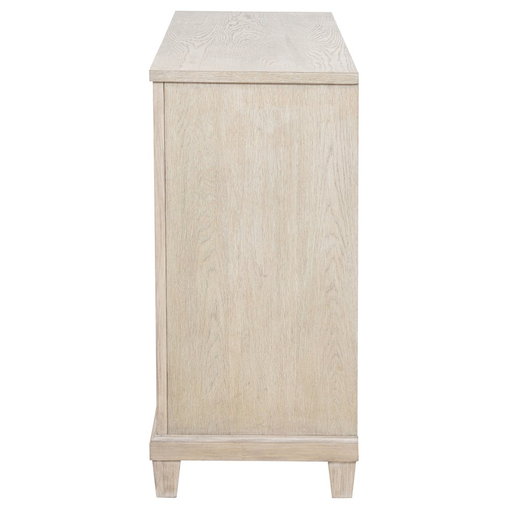 Pembroke 6-drawer Bedroom Dresser Cabinet Washed Oak. Picture 5