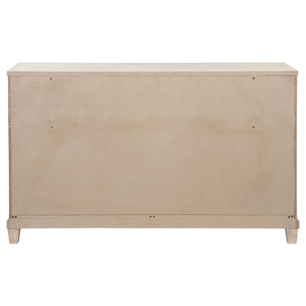 Pembroke 6-drawer Bedroom Dresser Cabinet Washed Oak. Picture 7