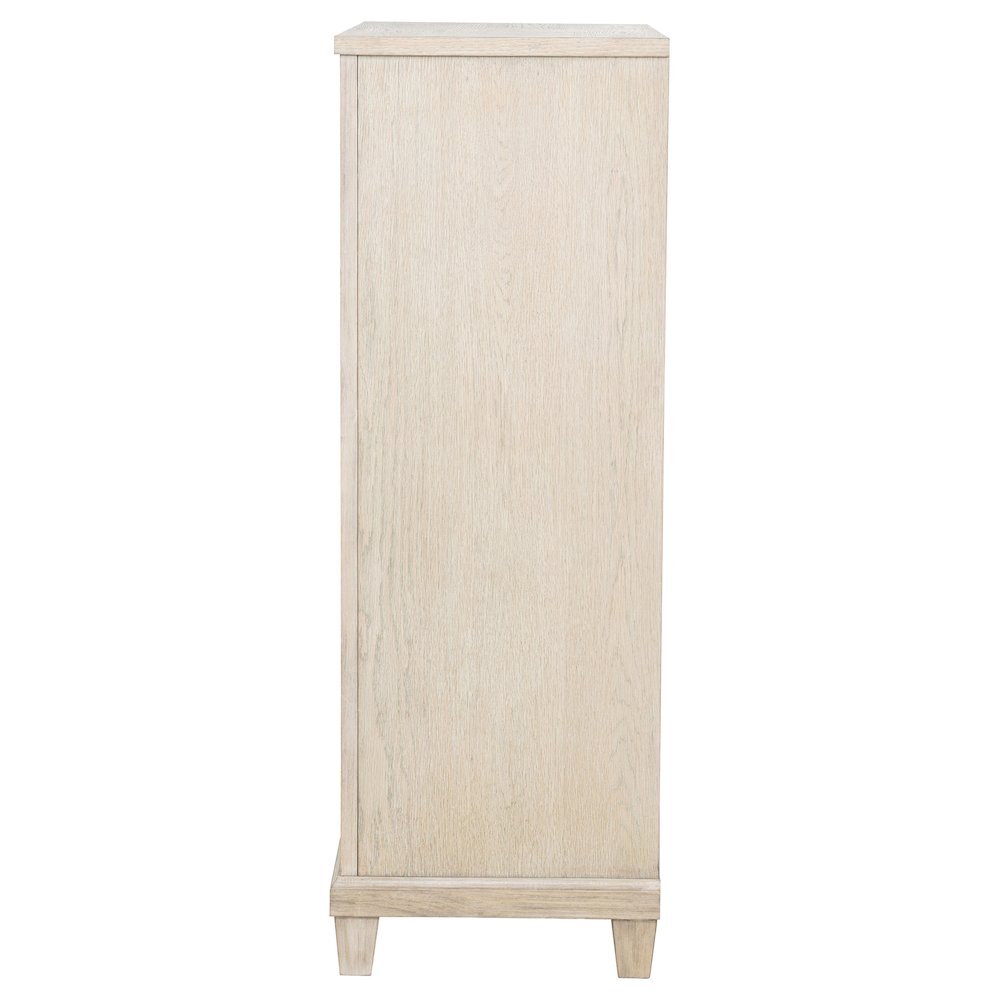 Pembroke 5-drawer Chest of Drawers Washed Oak. Picture 5