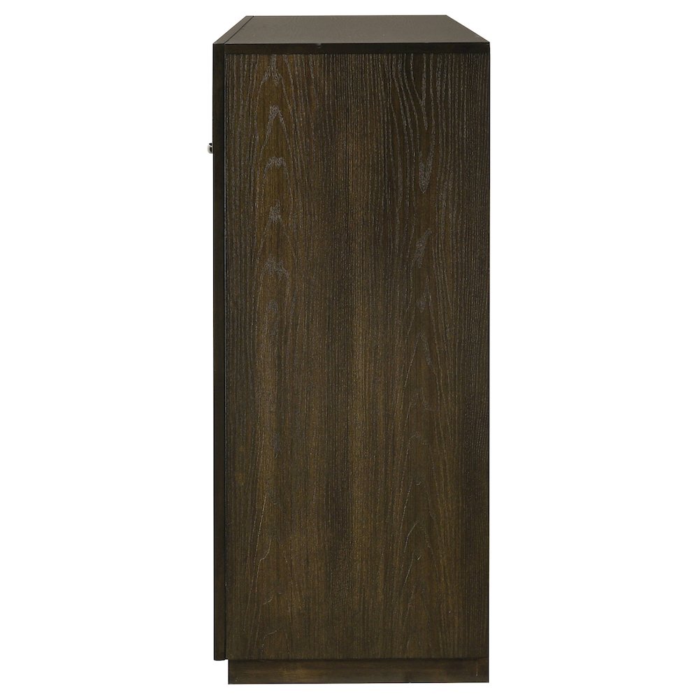 Atlas 7-drawer Bedroom Dresser Cabinet Dark Oak. Picture 5