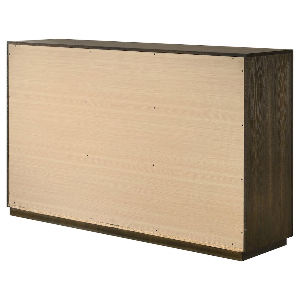Atlas 7-drawer Bedroom Dresser Cabinet Dark Oak. Picture 8
