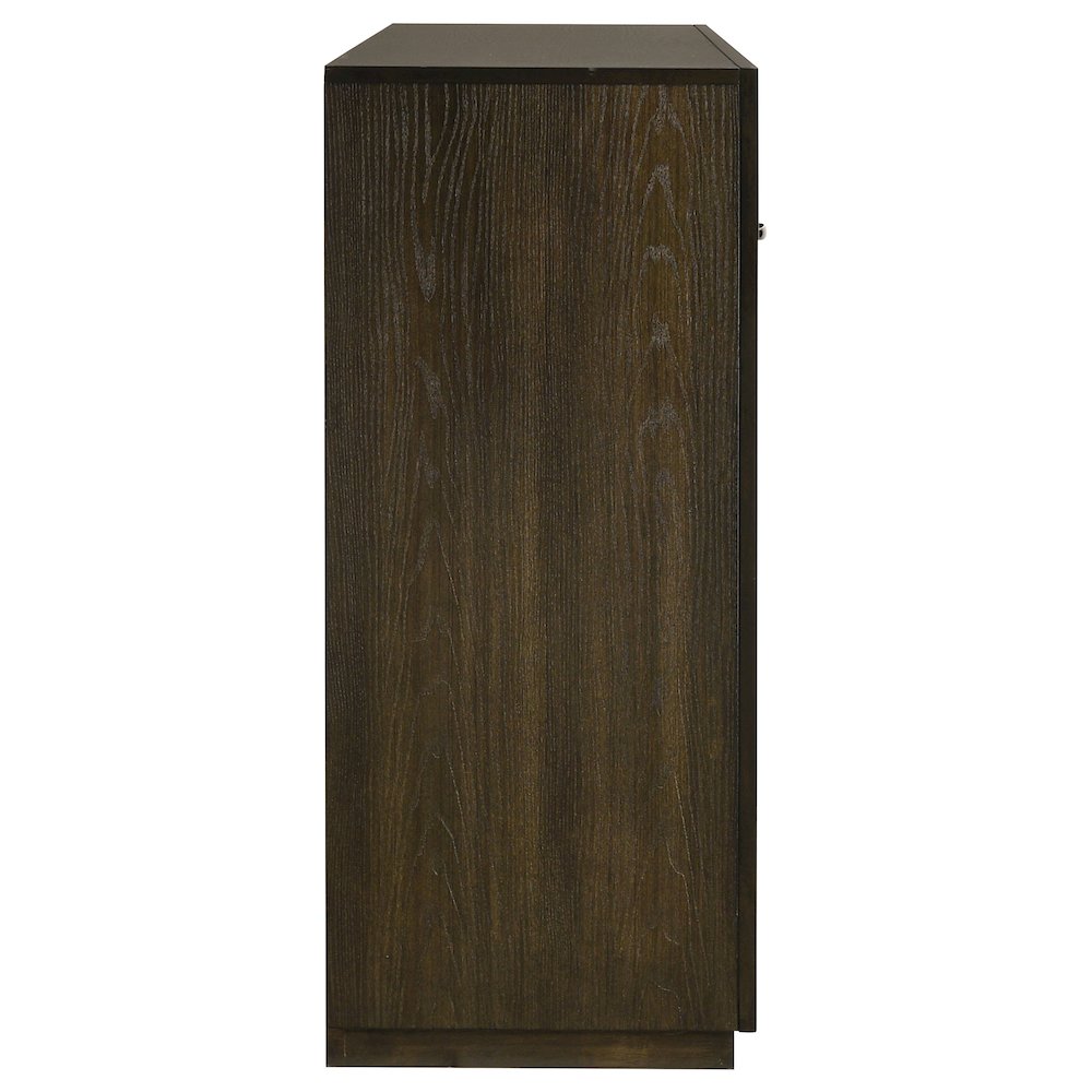 Atlas 7-drawer Bedroom Dresser Cabinet Dark Oak. Picture 9