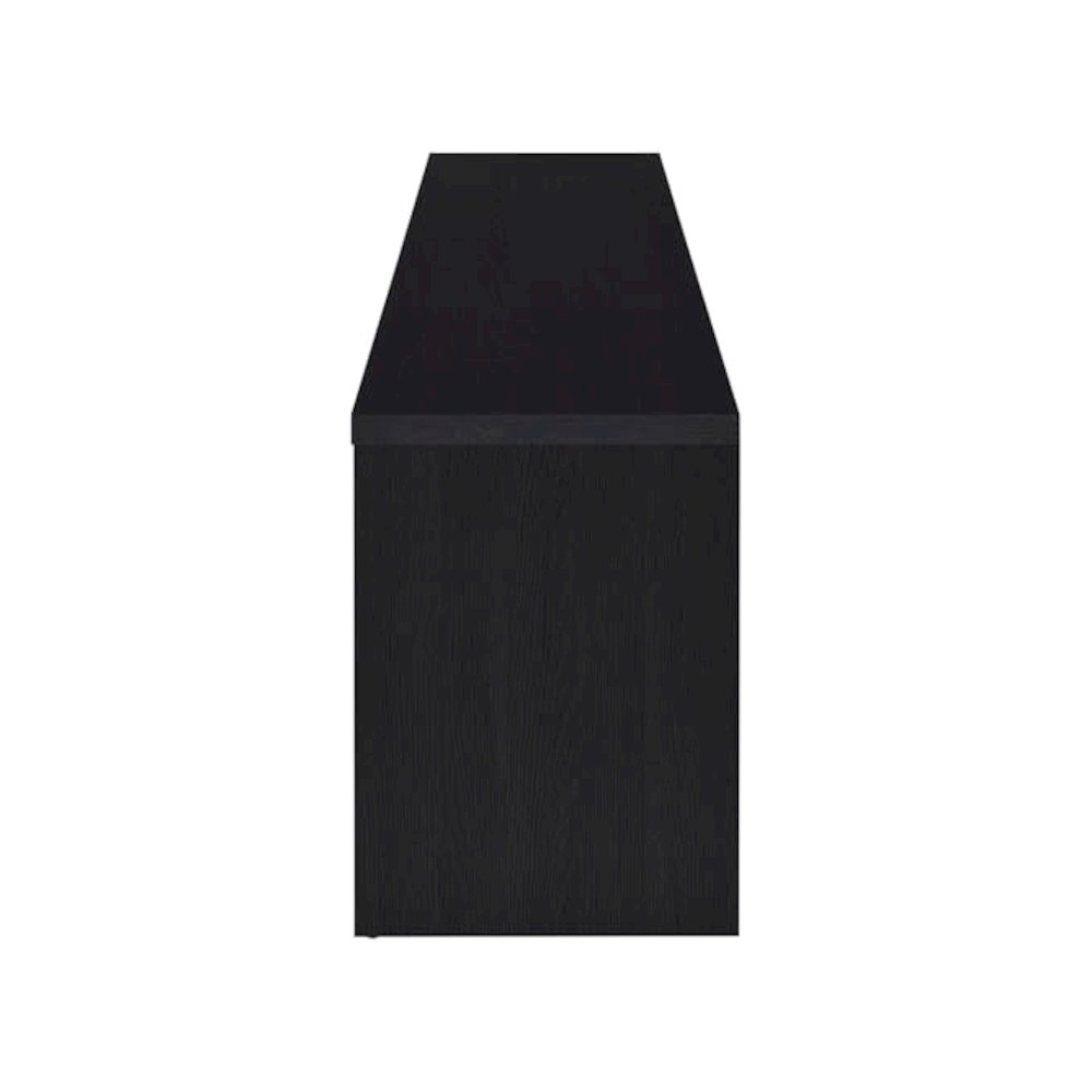 Winfield 3-piece Entertainment Center 60-inch TV Stand Black. Picture 7