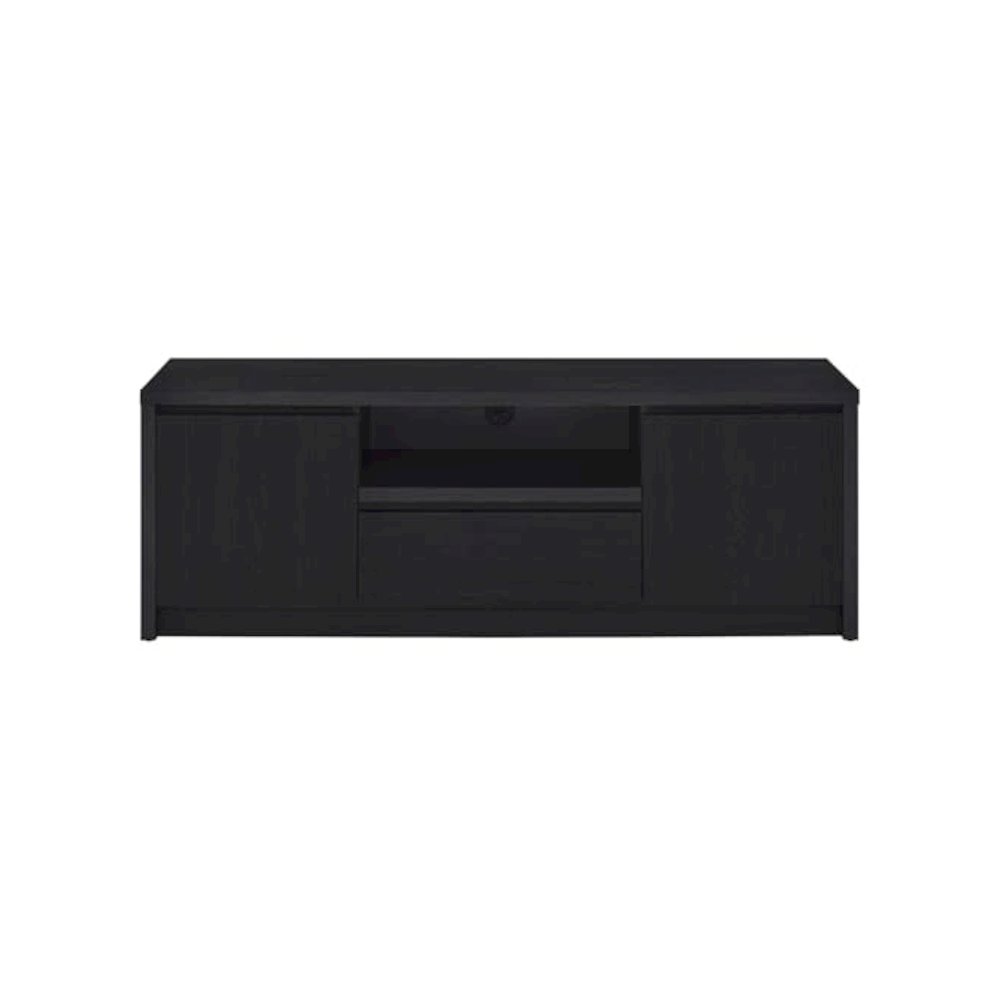 Winfield 3-piece Entertainment Center 60-inch TV Stand Black. Picture 6