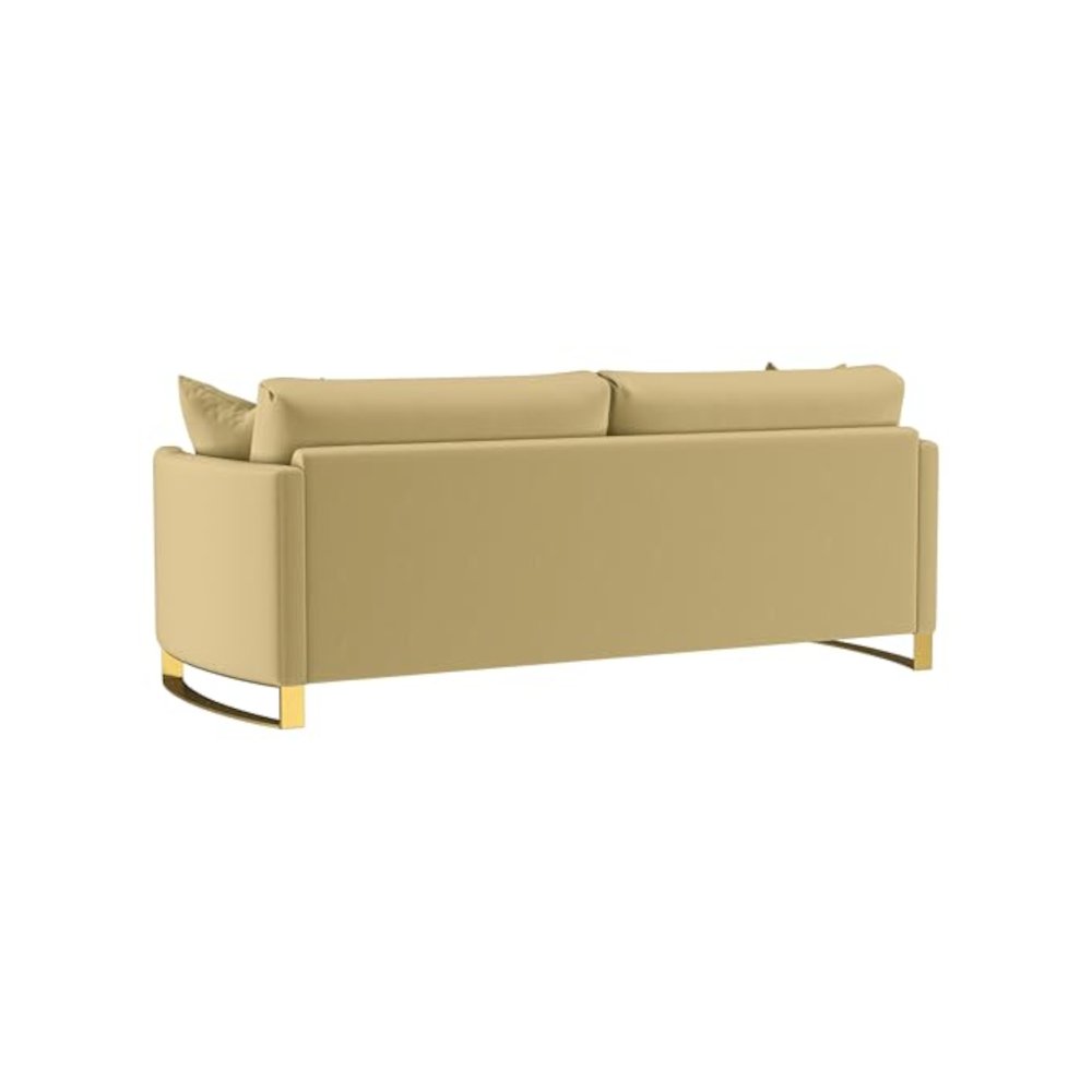 Corliss 2-piece Velvet Upholstered Sofa Set Camel. Picture 6