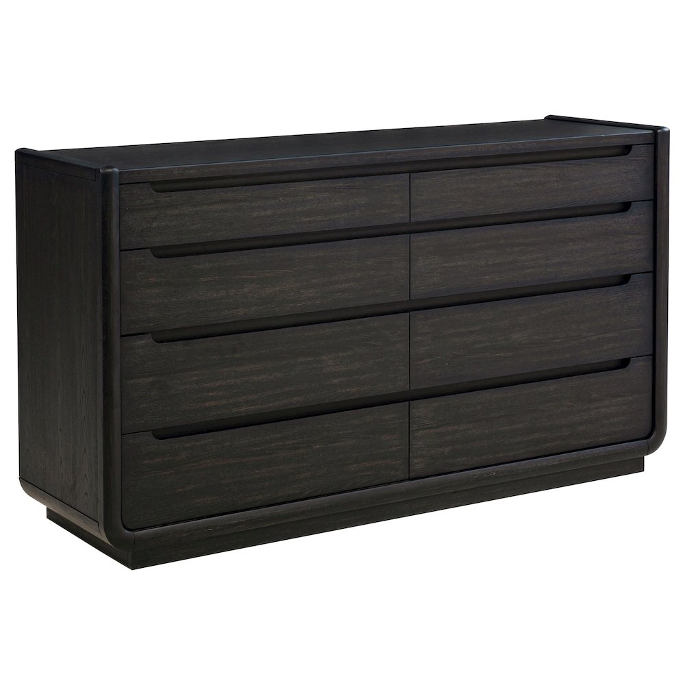 Leandro 8-drawer Bedroom Dresser Cabinet Burnished Black. Picture 1