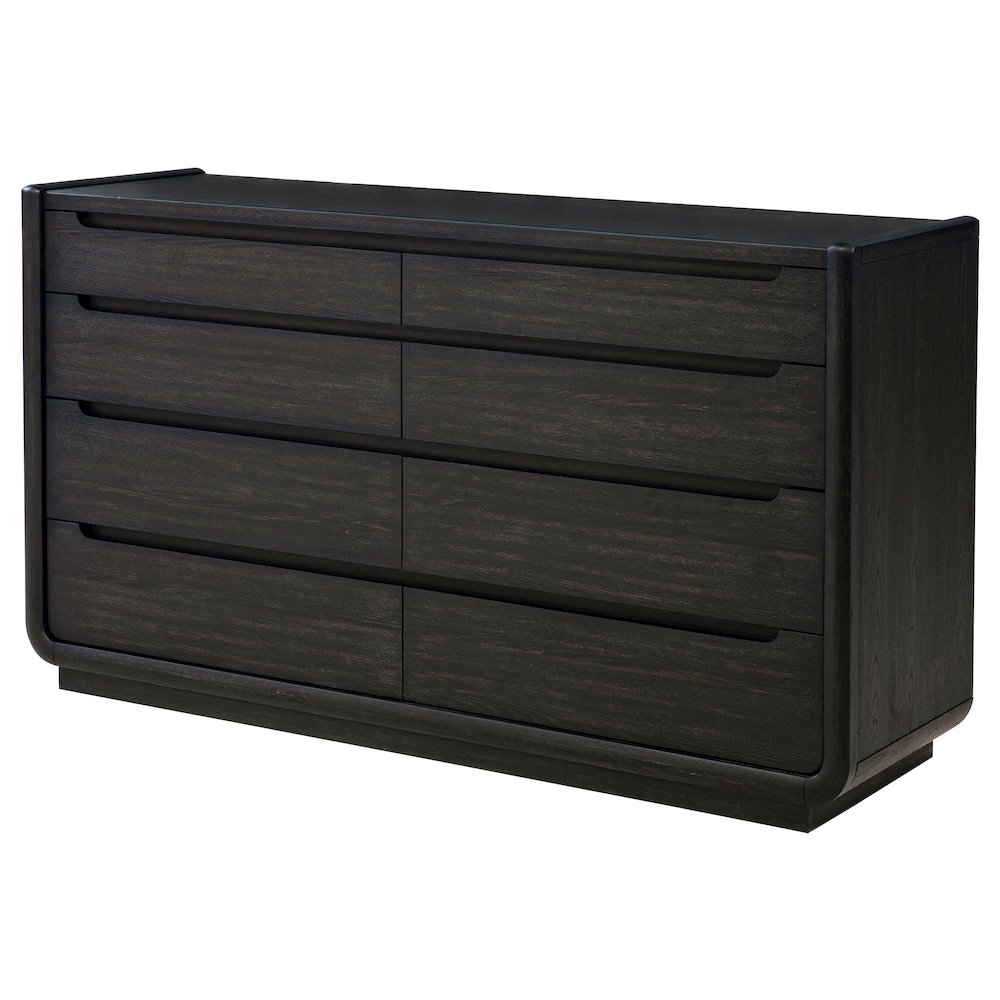 Leandro 8-drawer Bedroom Dresser Cabinet Burnished Black. Picture 3