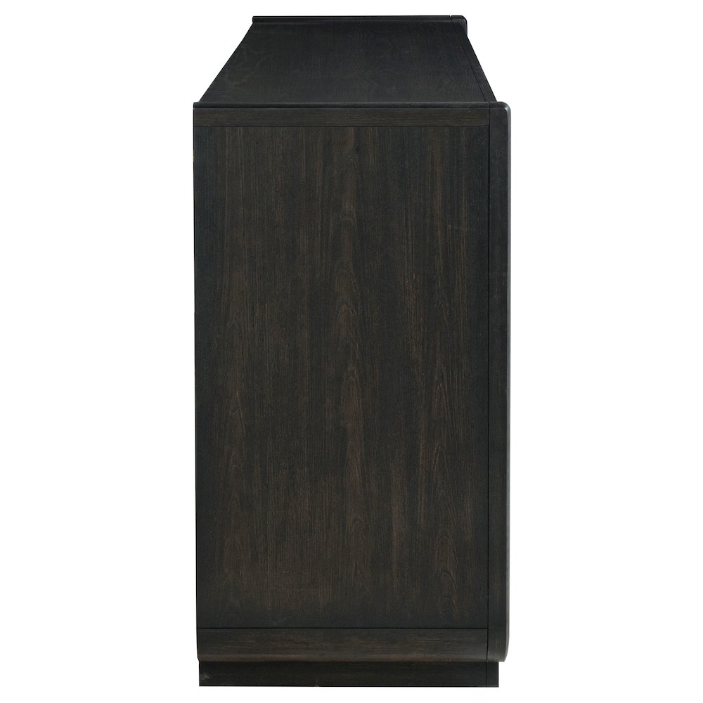 Leandro 8-drawer Bedroom Dresser Cabinet Burnished Black. Picture 8