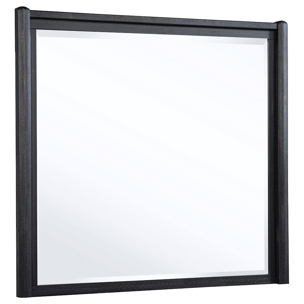 Leandro Dresser Mirror Burnished Black. Picture 1