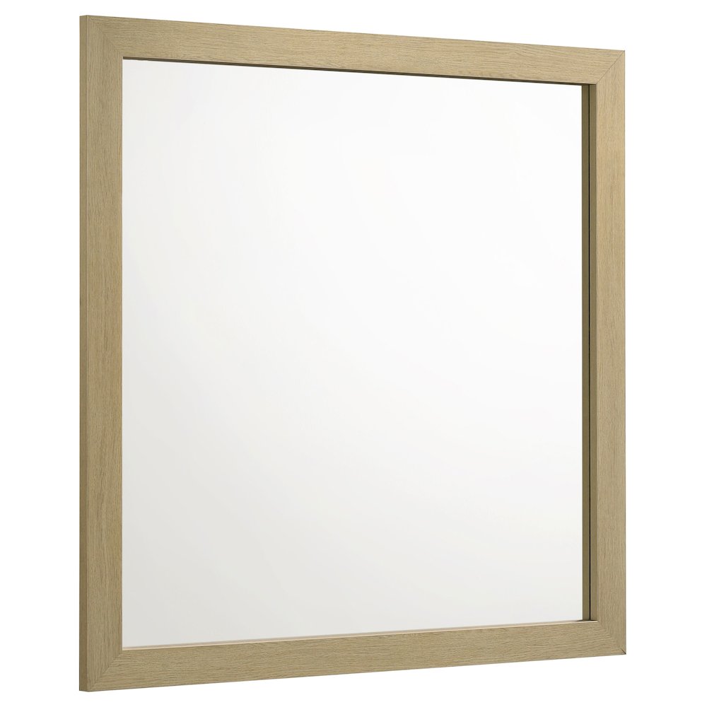 Hendricks Dresser Mirror Light Oak. Picture 1
