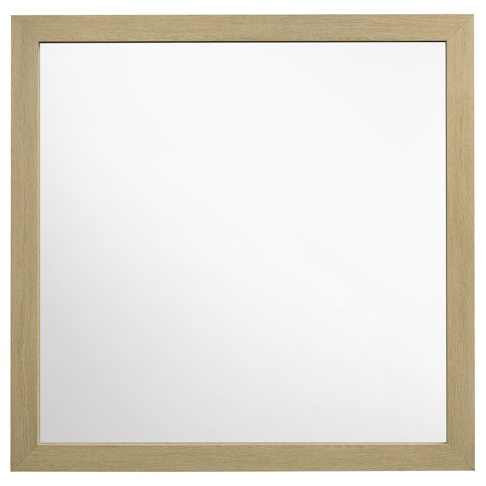 Hendricks Dresser Mirror Light Oak. Picture 2