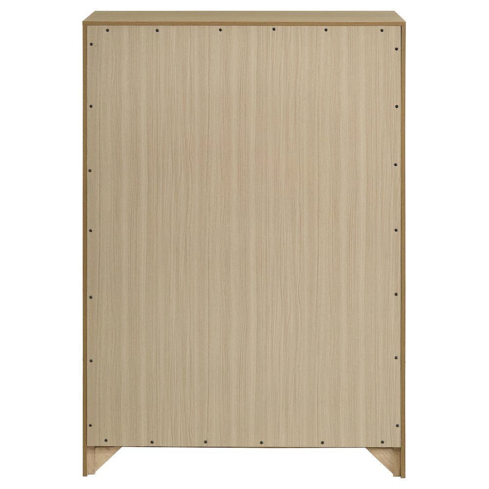 Hendricks 5-drawer Bedroom Chest of Drawers Light Oak. Picture 6