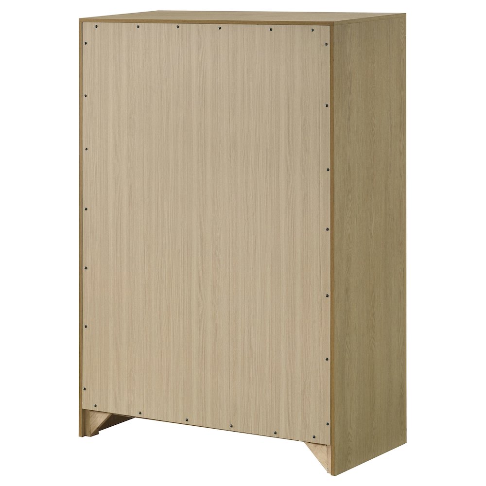 Hendricks 5-drawer Bedroom Chest of Drawers Light Oak. Picture 7