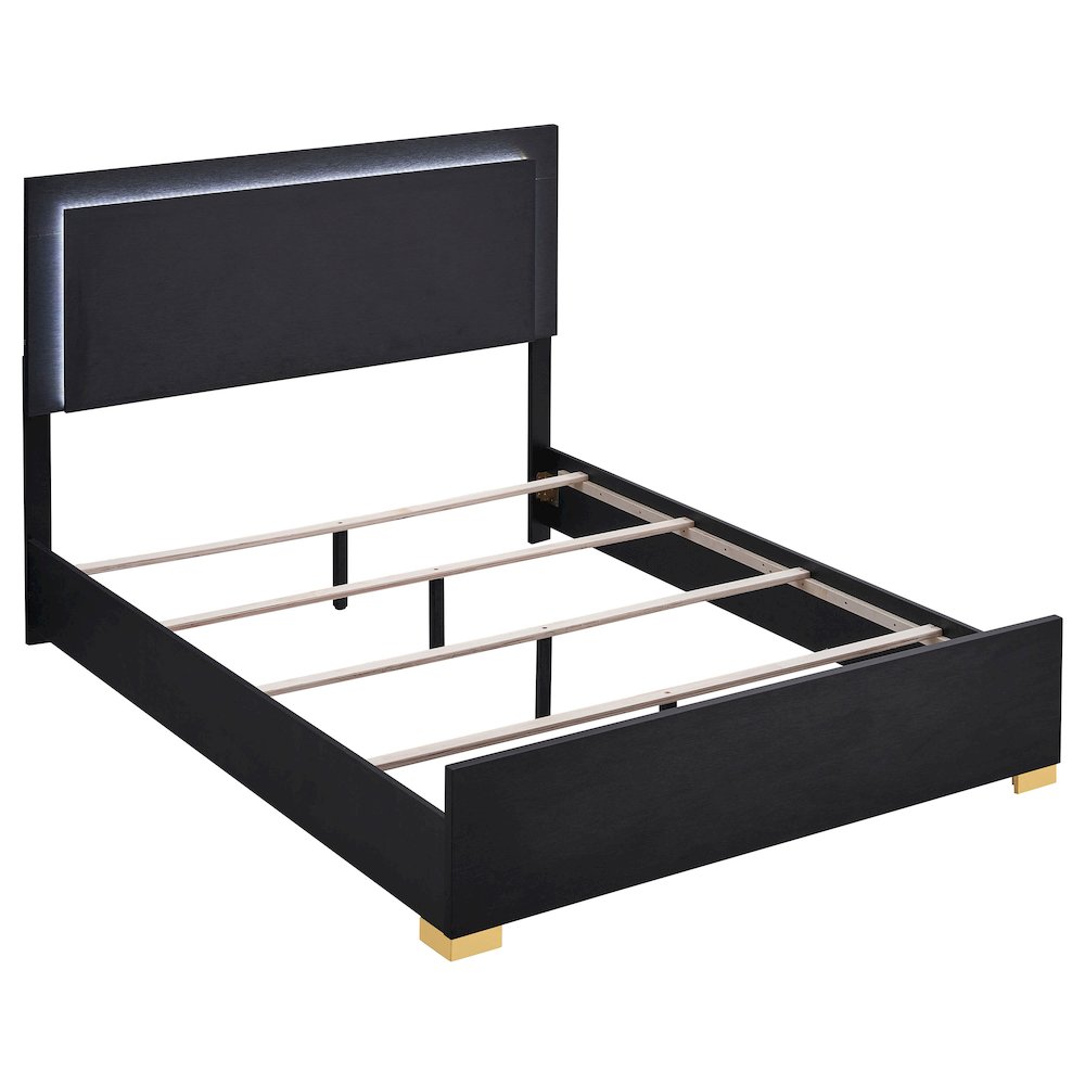 Marceline 4-piece Twin Bedroom Set Black. Picture 2