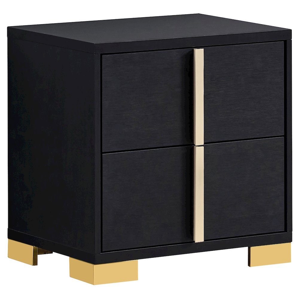 Marceline 4-piece Twin Bedroom Set Black. Picture 4