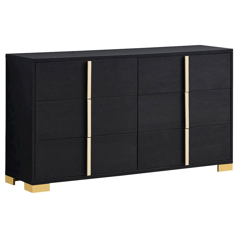 Marceline 4-piece Twin Bedroom Set Black. Picture 6